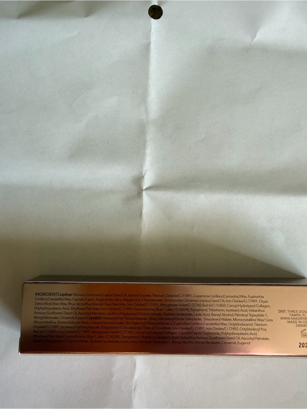 Nakery PLUMParadise Lip Peptide Color Drench - Naked Rose (Pink) - Picture 5 of 5